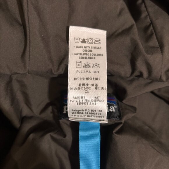 Patagonia *EUC* Retro X Cardigan Fleece Medium Cream Full Zip jacket/coat w hood - Picture 10 of 10